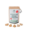 Make-Your-Own Festive Dog Treats pack, gingerbread flavour, cut out on a transparent background